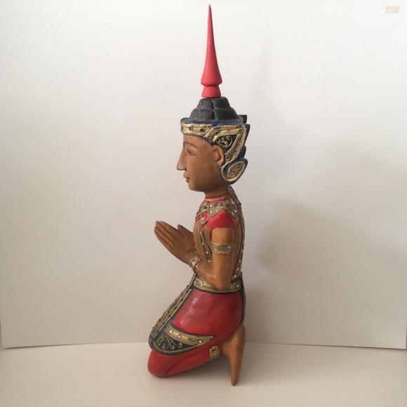 Thailand 🇹🇭 Thepphanom carved statue - Picture 2 of 10